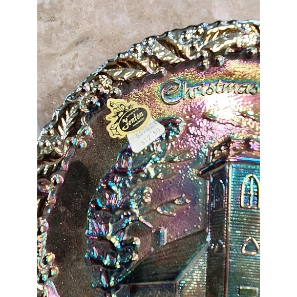 Fenton, 1970 Christmas 'The Little Brown Church In The Vale'. Has Original Tag - Picture 2 of 4